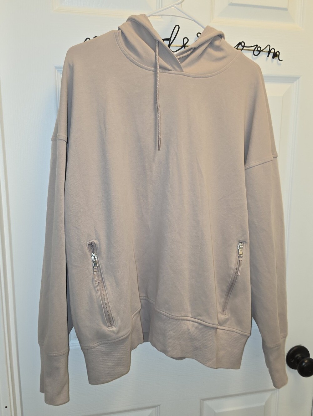 Women's Old Navy Active 3x Hoodie in Dusty Pale Pink